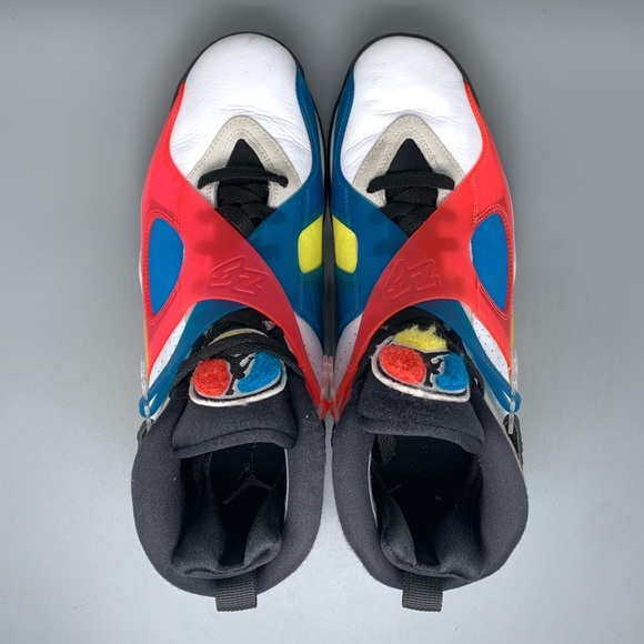 Jordan 8 Retro SP Multicolor Basketball Shoes Men’s Sz 11 - Picture 4 of 10